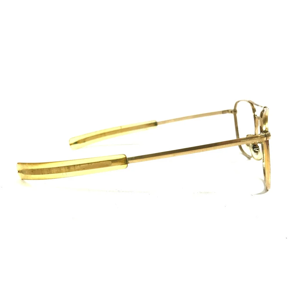 Vintage Command Sunglasses Frames USA 24K Gold Aviator Wire Rim 52-20-140
